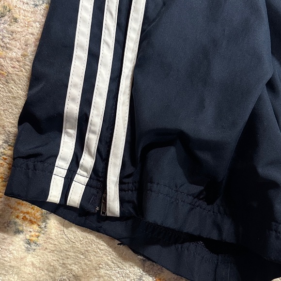 Adidas Men's Navy Joggers with White Stripes Size XL - Picture 6 of 9